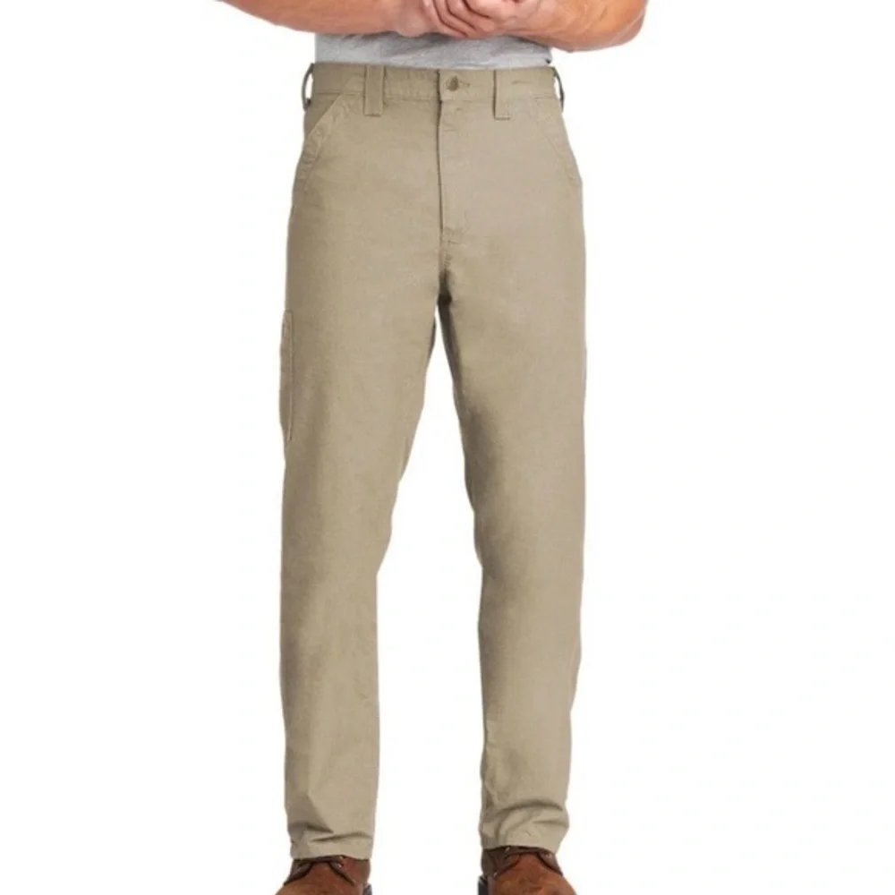 CARHARTT‎ Tan 100% Cotton Straight Leg Dungaree Fit Pants